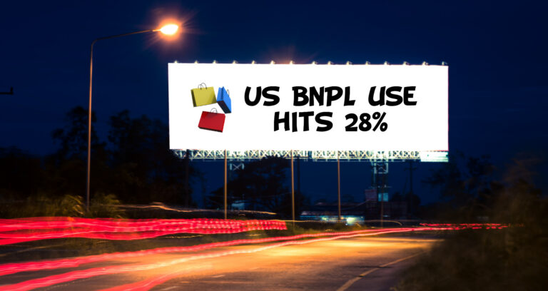 US BNPL usage 28%