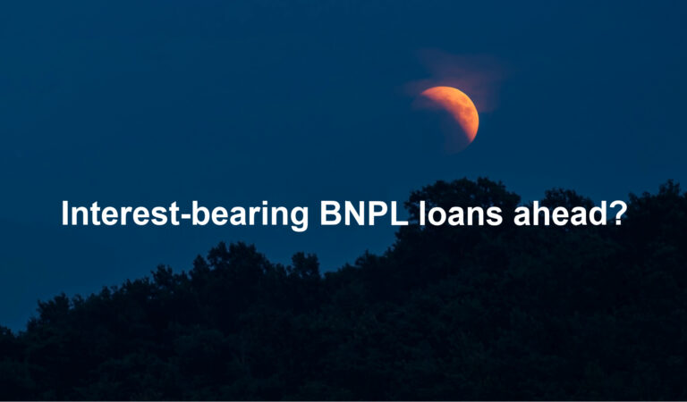 interest-bearing BNPL loans trending