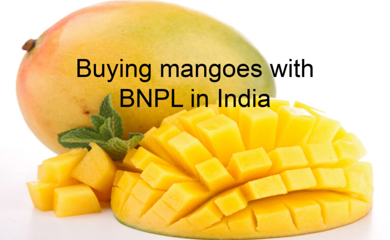 BNPL for mangoes in India