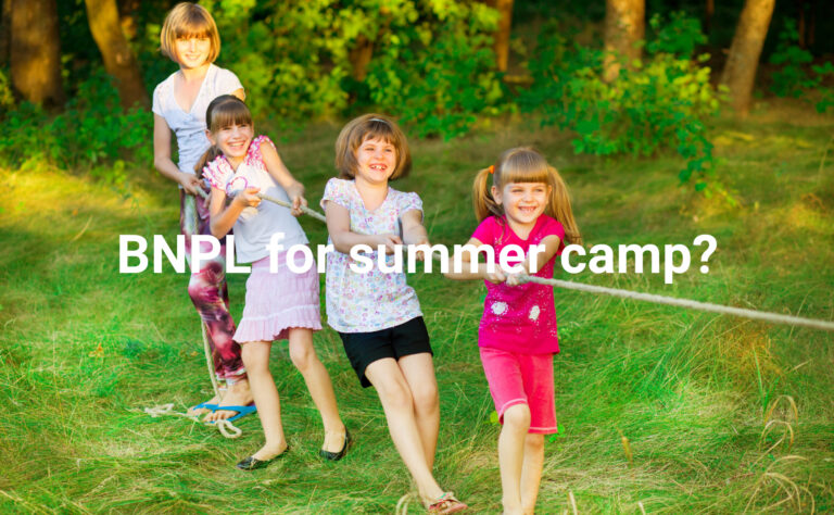 BNPL for summer camp