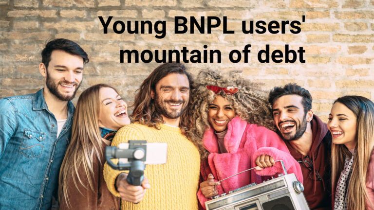 young BNPL users' mountain of debt